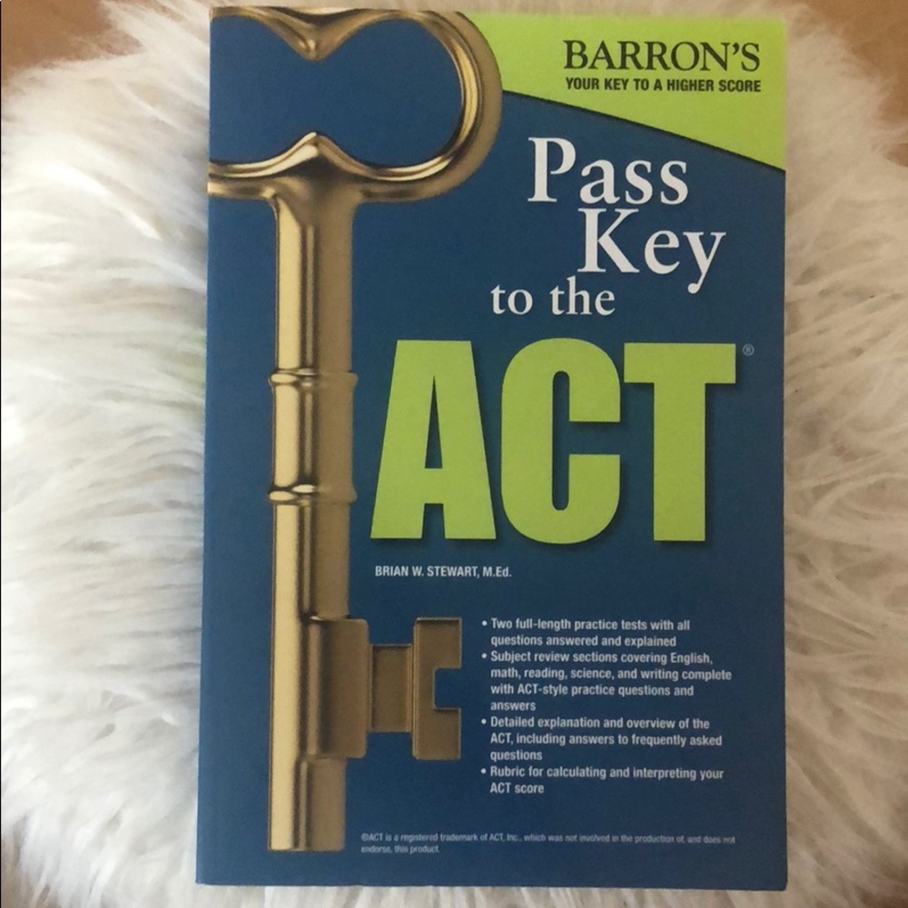 ACT practice workbook (NEW & UNUSED)